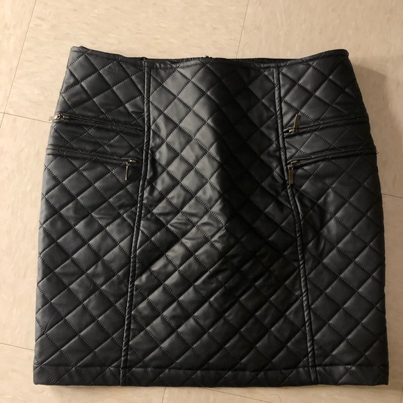 Leather Skirt - Picture 1 of 3